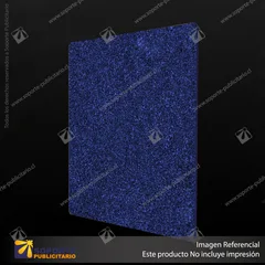 ACRILICO GLITTER MIDNIGHT BLUE NOVO 3MM - 200X300 - 110966349 - GLITTER MIDNIGHT BLUE 200X300X3MM