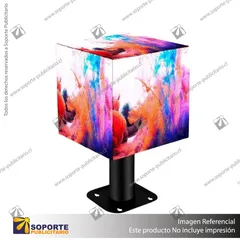 CUBO LED 384384 P3 CON FLIGHT CASE
