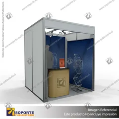 STAND 3 PERIMETRALES 2*2 MTS EQUIP3