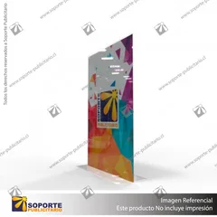PORTA GRAFICA ACRILICO A5 (14.8*21 CMS) FORMATO T VERTICAL 1.7 MM (C12)