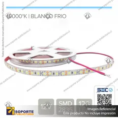 CINTA LED 9.6W 12V 120L EXTRAFRIO (ROLLO 5 MTS)