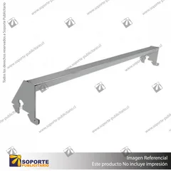 MAGNA BARRA DE CARGA EN PERFIL UNIVERSAL EJE 640 MM CROMADO