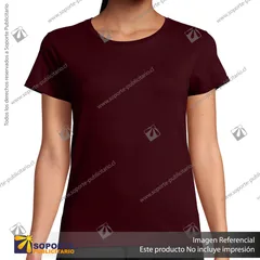 POLERA PIONEER MUJER/S/BURDEOS