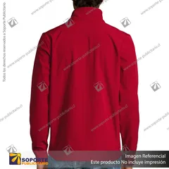 CHAQUETA SOFTSHELL RACE HOMBRE/L/ROJO