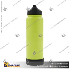 BOTELLA HYDRAGO 1200 ML/LIMA/NEGRO