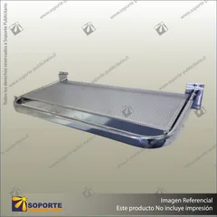 GARMENT RAIL WITH BUILT-IN SHELF