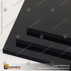 PLANCHA ACRILICA NEGRO - 2450 MM - 1850 MM - 3 MM