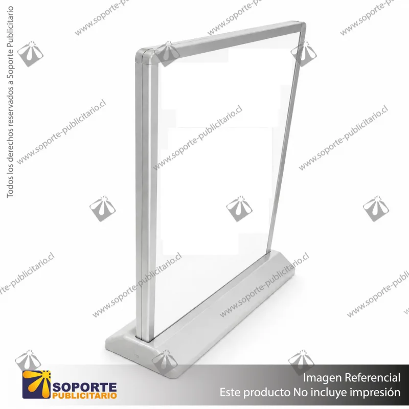 CAJA DE LUZ DOBLE CARA FORMATO A5 (16.3X21.7 CMS) - NEGRO