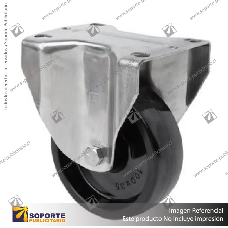 RUEDA FIJA PARA ALTAS TEMPERATURAS - 125 KG