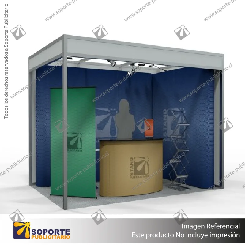 STAND 2 PERIMETRALES 3*2 MTS EQUIP3