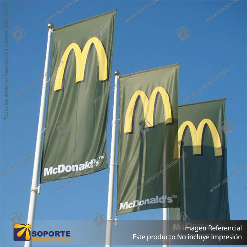 TELA BANDERA 110 GRS 3.20*100 MTS (IMPRESION DIRECTA SUBLIMACION)