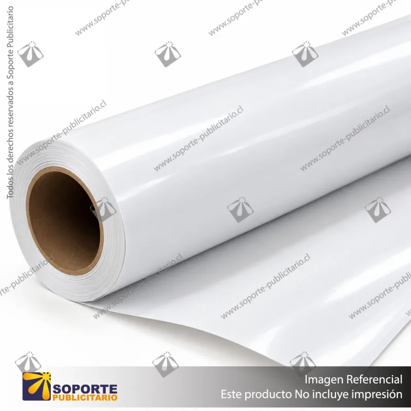 VINILO IMPRESION SOPORTE PUBLICITARIO BLANCO BRILLANTE YG HI-TACK 100/140 1.07 MTS - DEFAULT TITLE