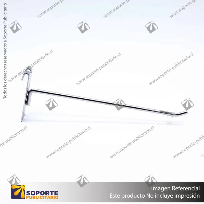 GANCHERA METALICA SIMPLE SISTEMA MALLA
