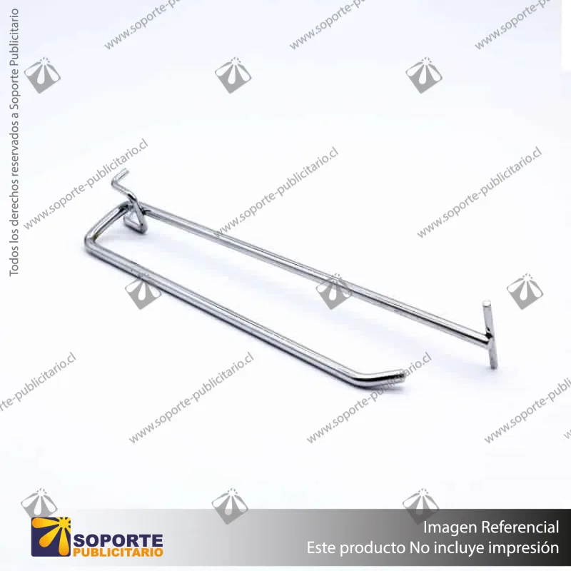 GANCHERA METALICA DOBLE PANEL PERFORADO