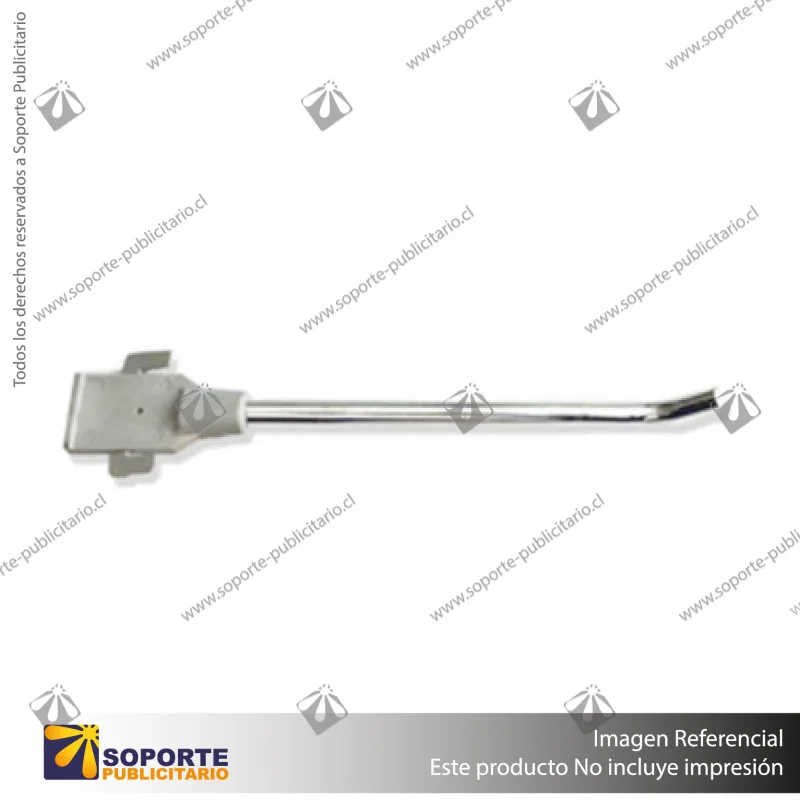 GANCHERA HD CON TOMA PLASTICA 8 MM 10 CM