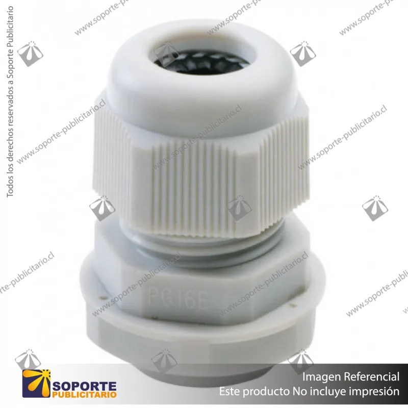 PRENSA STOPA PARA TUBO GRIS 13 MM
