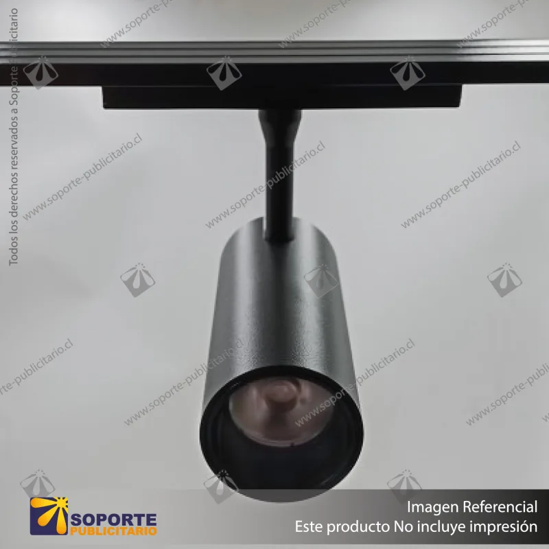 MG27 BERNA - FOCO TRACK LIGHT MAGNETICO NEGRO 6W 48V 4000K 24