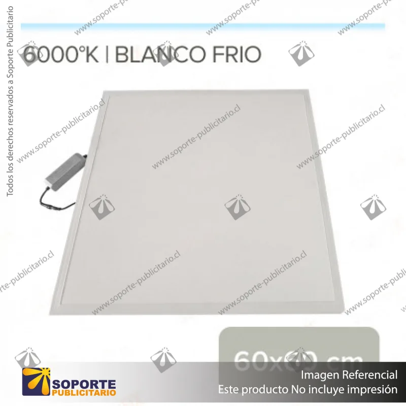 PANEL LED CUADRADO 60X60 CM 6000K