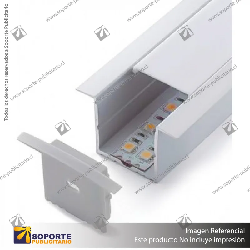 PERFIL PARA CINTA LED ALP 017 3MT