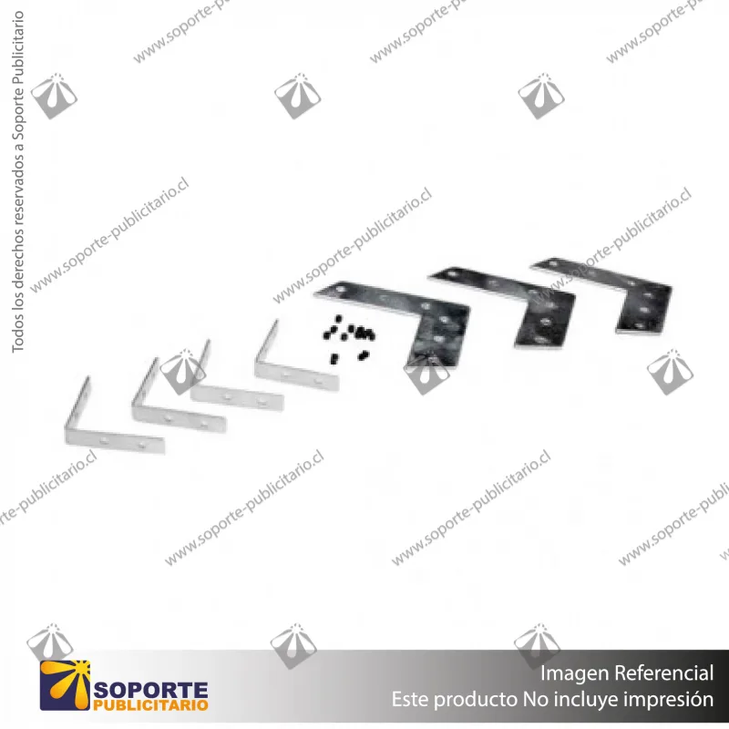 JUEGO DE CONECTORES PARA FRAMELESS 10 CM