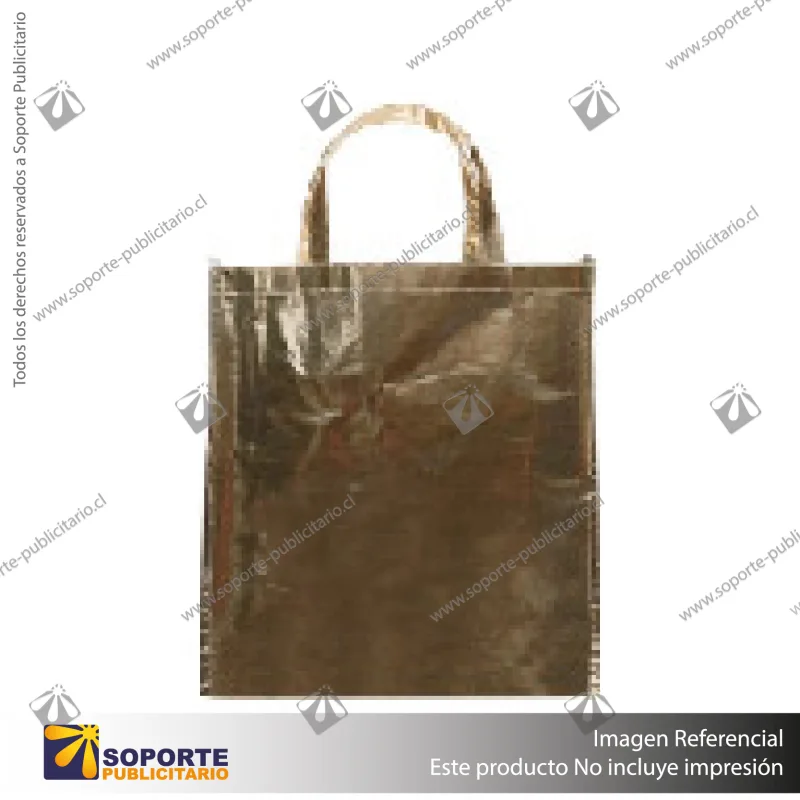 TOTE SHOPPING 36X40X10/DORADO/DORADO