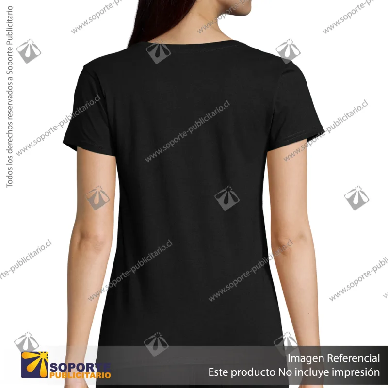 POLERA PIONEER MUJER/2XL/NEGRO