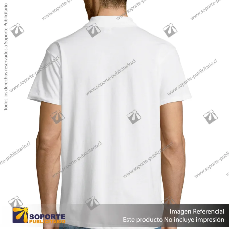 POLERA CON CUELLO SUMMER II/S/BLANCO