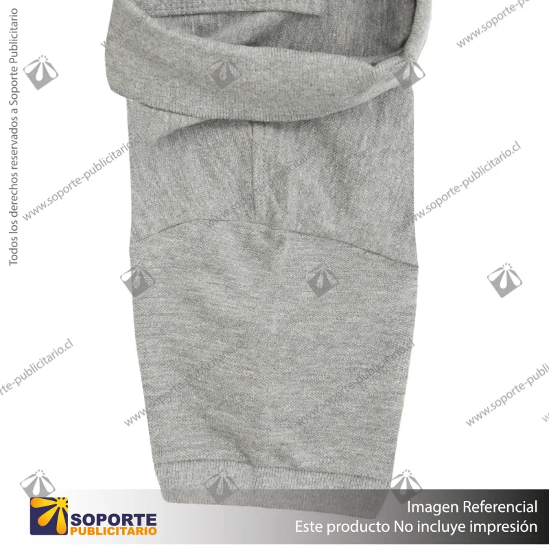 POLERA CON CUELLO PASSION/L/GRIS CLARO
