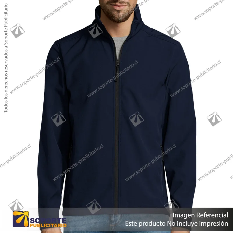 CHAQUETA SOFTSHELL RACE HOMBRE/XL/AZUL