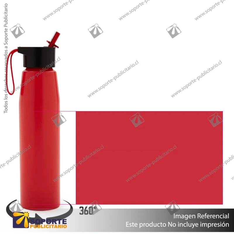 BOTELLA JIM/ROJO/ROJO