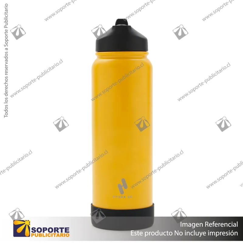 BOTELLA HYDRAGO 750 ML/AMARILLO/NEGRO