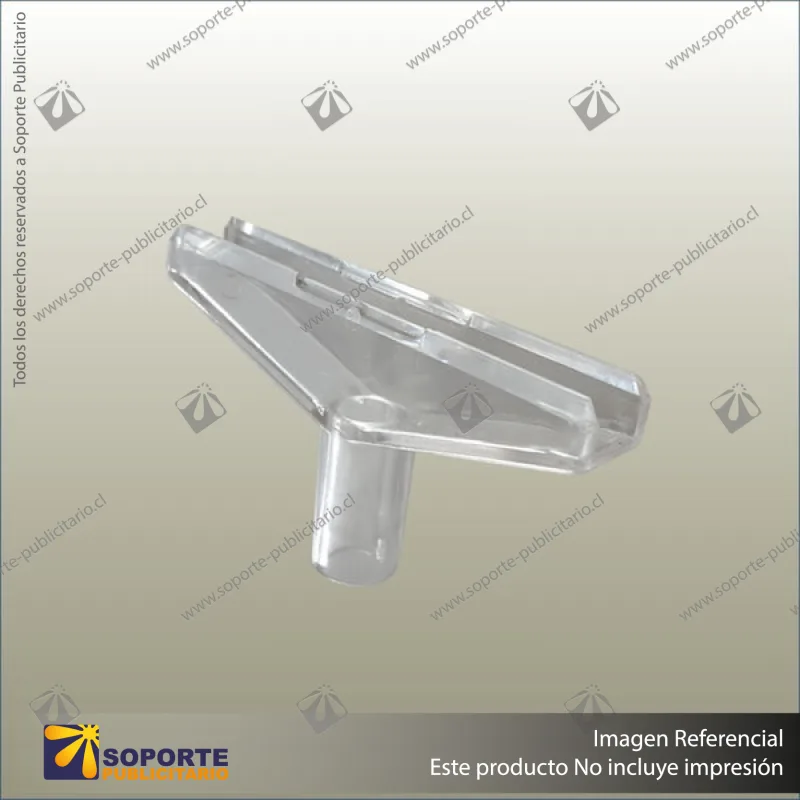 'T' CLIP FOR PLASTIC POSTER FRAMES