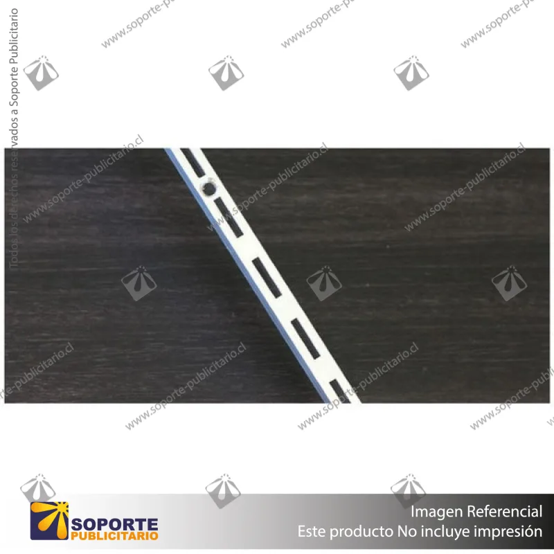 ALUMINIUM SLOTTED FINELINE CHANNEL
