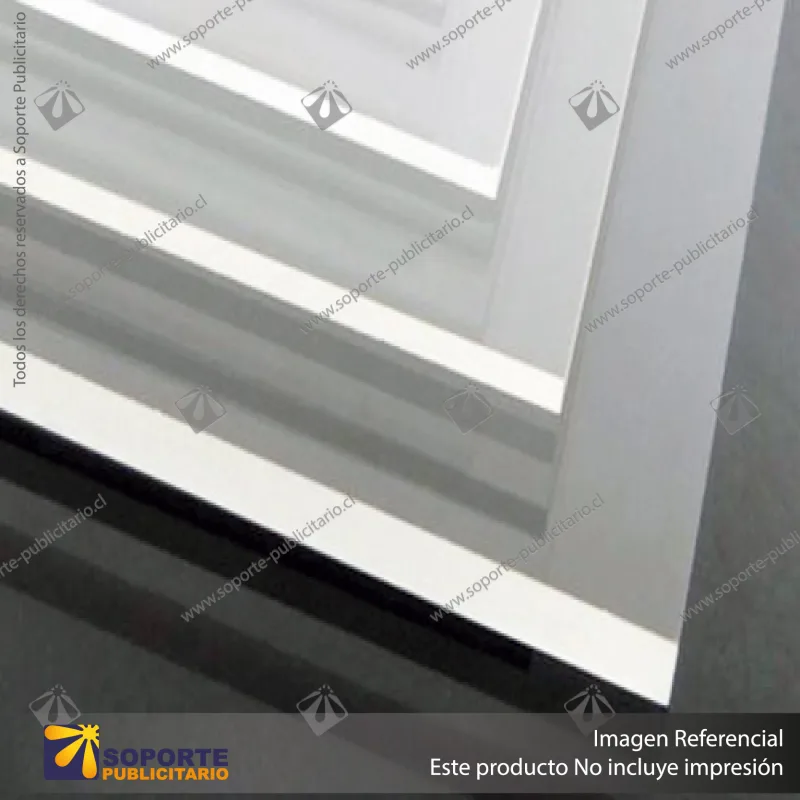 PLANCHA ACRILICA CLEAR - 1850 MM - 1250 MM - 3 MM