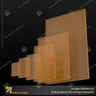 ACRILICO FLUORESCENTE ORANGE CLEAR NOVO 3MM - 400X600 - 110965468 - FLUORESCENTE ORANGE 400X600X3MM, photo 2