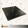 BASE PRO SOLIDA DE METAL COLOR NEGRO (40 CMS) BANDERA PUBLICITARIA (C4), photo 12