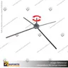 BASE PRO X CROMADA (95 CMS) BANDERA PUBLICITARIA (C6), photo 12