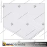 BIOMBO SEPARADOR AMBIENTES PA 10 MM SIN MARCO 105*200 CMS TRANSPARENTE CON RUEDAS, photo 2