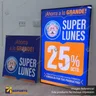 LED PANEL 6090 (GRANDE) - PANEL + IMPRESION + DISENO, photo 3