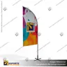 MASTIL CURVO VELA ALUMINIO 220*70 CMS PARA BANDERA PUBLICITARIA, photo 10