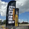MASTIL CURVO VELA ALUMINIO 220*70 CMS PARA BANDERA PUBLICITARIA, photo 7