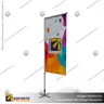 MASTIL RECTO ALUMINIO 220*70 CMS PARA BANDERA PUBLICITARIA (C15), photo 1