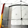 PANEL ARAÑA PAI CURVO 4 CUERPOS (280*230 CMS) + CARRO BASICO + LAMINAS PAI + FOCOS HALOGENO, photo 7