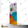 PANEL ARAÑA PAI CURVO DOBLE GRAFICA 1 CUERPO (70*230 CMS) +CARRO BASICO +LAMINAS PAI +FOCOS HALOGENO, photo 1