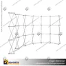 PANEL ARAÑA TEXTIL CURVO 6 CUERPOS (420*230 CMS) + CARRO BASICO + FOCOS HALOGENO, photo 3