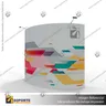 PANEL ARAÑA TEXTIL CURVO DOBLE GRAFICA 4 CUERPOS (280*230 CMS) + CARRO BASICO + FOCOS HALOGENO, photo 2