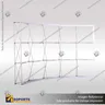 PANEL ARAÑA TEXTIL CURVO DOBLE GRAFICA 5 CUERPOS (350*230 CMS) + CARRO BASICO + FOCOS HALOGENO, photo 12