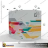 PANEL ARAÑA TEXTIL CURVO DOBLE GRAFICA 6 CUERPOS (420*230 CMS) + CARRO BASICO + FOCOS HALOGENO, photo 2