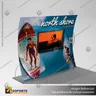 PANEL PUBLICITARIO TUBO TEXTIL CONCAVO 300*230 CMS + CARRO BASICO + FOCOS HALOGENO, photo 1