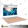 PANEL PUBLICITARIO TUBO TEXTIL CONCAVO 420*230 CMS + CARRO BASICO + FOCOS HALOGENO, photo 1